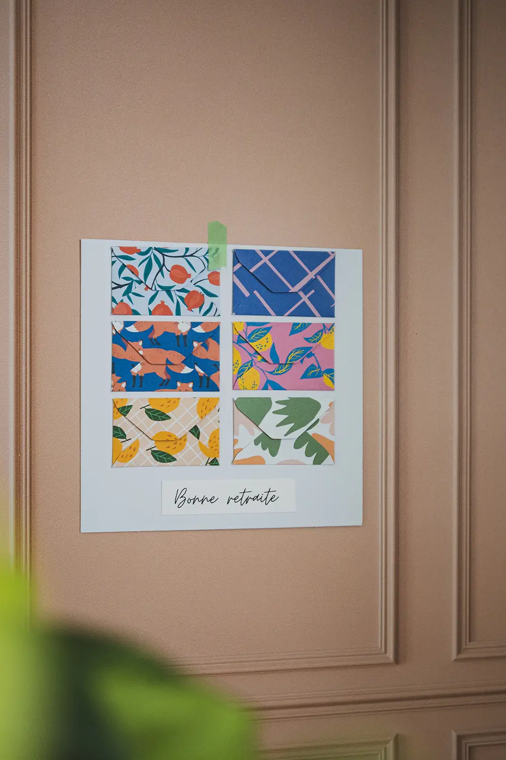 Carte cadeau départ retraite